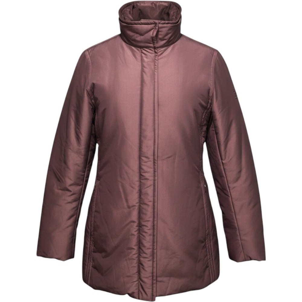 Ellen‎ Tracy Womens Mauve Plum Thermore T90 Insulated Puffer Jacket Coat Size M
